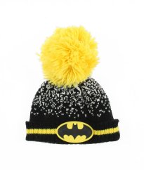 Čiernožltá čiapka BATMAN