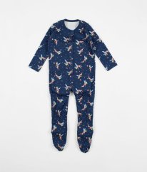 Tmavě modrý overal/pyžamo s obrázky DISNEY