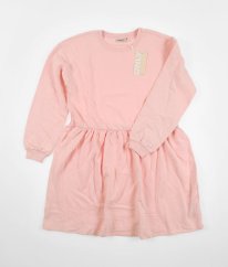 Ružové silnejšie mikinové šaty ONLY