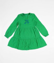 Zelené mušelínové šaty BODEN