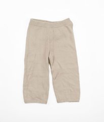 Béžové svetrové kalhoty H&M