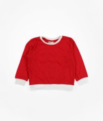 Červenobiele tričko H&M