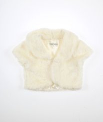 Smotanová plyšová pláštenka BHS