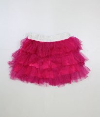 Tmavě růžová třpytivá kostýmová sukně