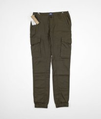 Hnědé kalhoty z biobavlny (170-176) JACK & JONES