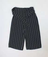 Černobílé proužkované krátké lehké kalhoty PRIMARK