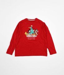 Červené vianočné tričko DISNEY