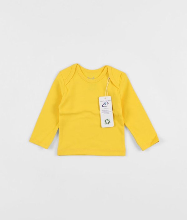 Tmavě žluté triko z biobavlny CANBOLI