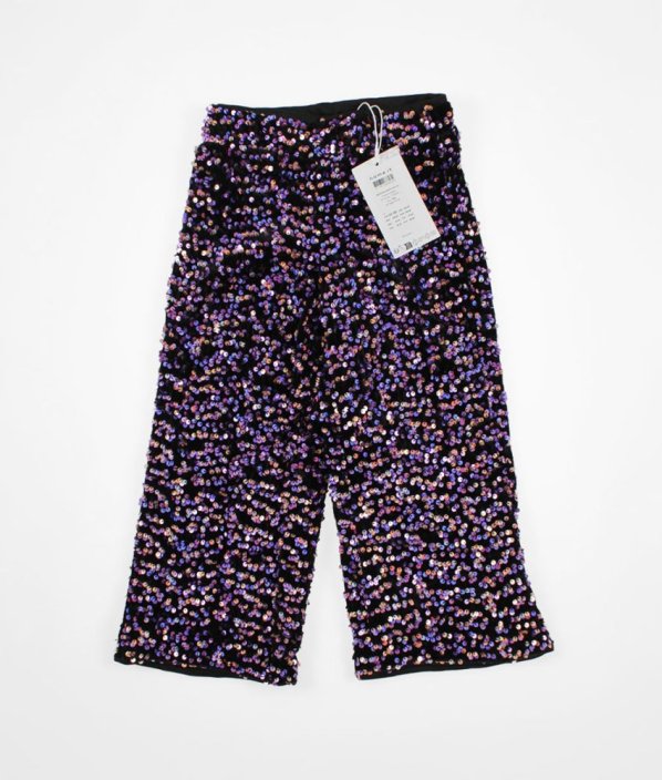 Barevné sametové kalhoty s flitry NAME IT