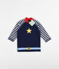 Modré plavkové triko s hvězdou LILLY+SID