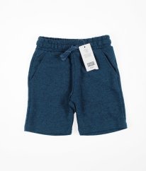 Modré silnejšie teplákové kraťasy F&F