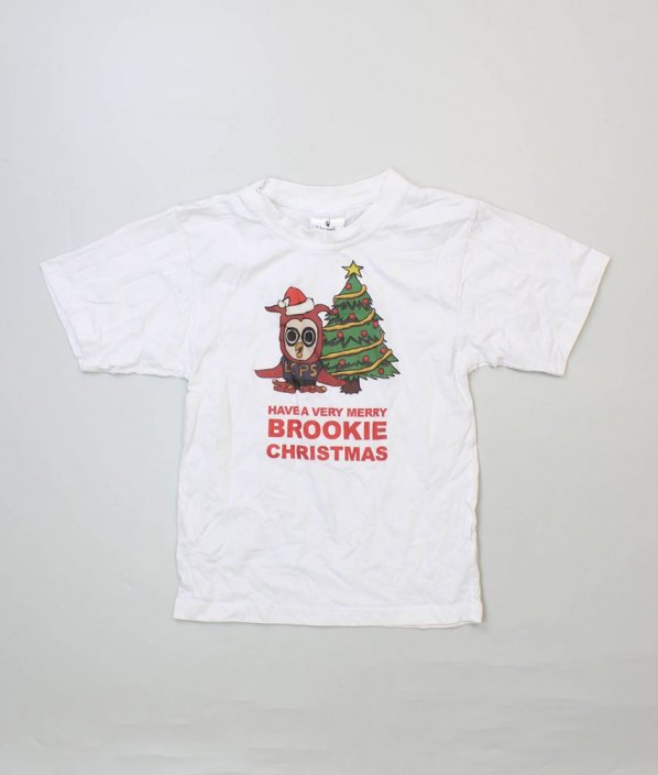 Bílé vánoční tričko