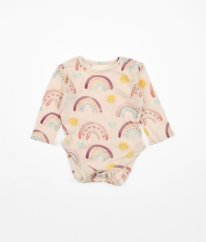 Svetlounce ružové body s dúhami GEORGE