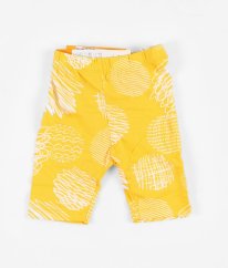 Žluté krátké legíny se vzorem BEMBI