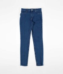 Modré rifle H&M