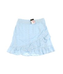Světle modrá krajková sukně se spodničkou PRIMARK