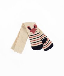 Světle béžové punčocháče se zvířátky F&F