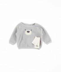 Šedá beránková mikina C&A