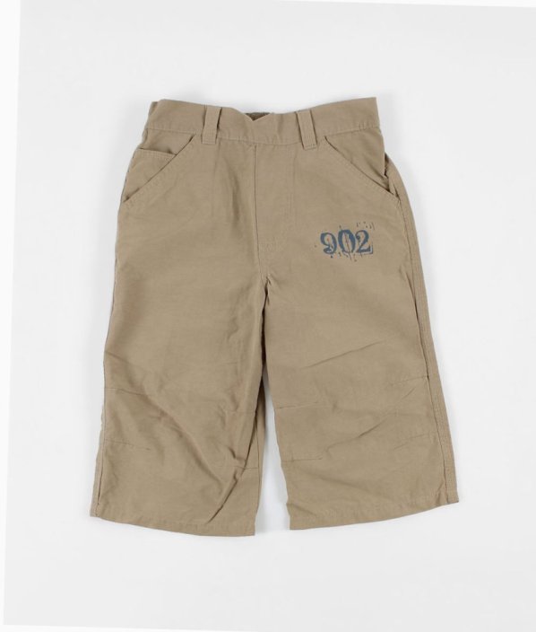 Béžové plátené kraťasy REBEL