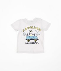 Bílé tričko s obrázkem