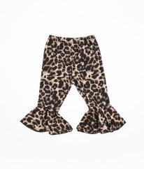 Leopardie ľahké nohavice