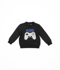 Čierna silnejšia mikina