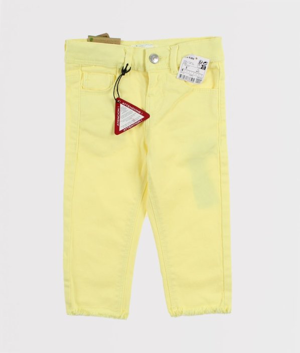 Žluté 3/4 skinny kalhoty KIABI