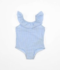 Modré proužkované plavky H&M