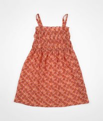 Meruňkové šaty s květy PRIMARK