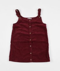 Vínová manšestrová šatová sukně MARKS & SPENCER