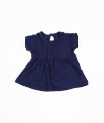 Tmavomodré šaty s čipkou GEORGE