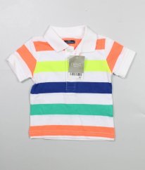 Pruhované polo tričko NEXT