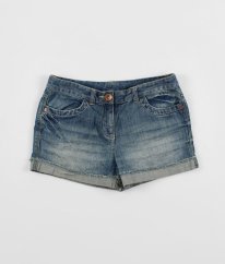 Modré riflové kraťasy NEXT