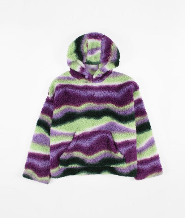 Barevná plyšová mikina