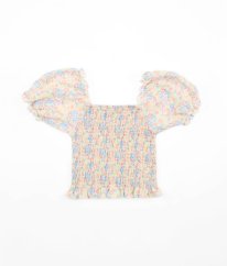 Kvettovaná žabičkovaná blúzka DUNNES