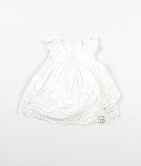 Bílé bodynkové šaty MOTHERACARE