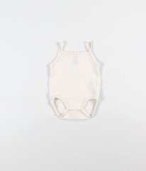 Bílé tílkové body s bio bavlny H&M