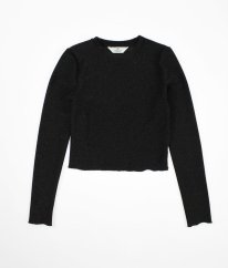 Černá třpytivá halenka H&M