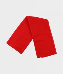 Červená fleecová deka