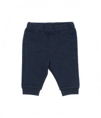 Tmavomodré tepláčky z biobavlny H&M