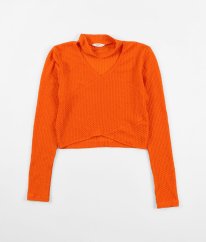 Oranžová blúzka MATALAN
