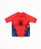 Červené plážové tričko SPIDERMAN