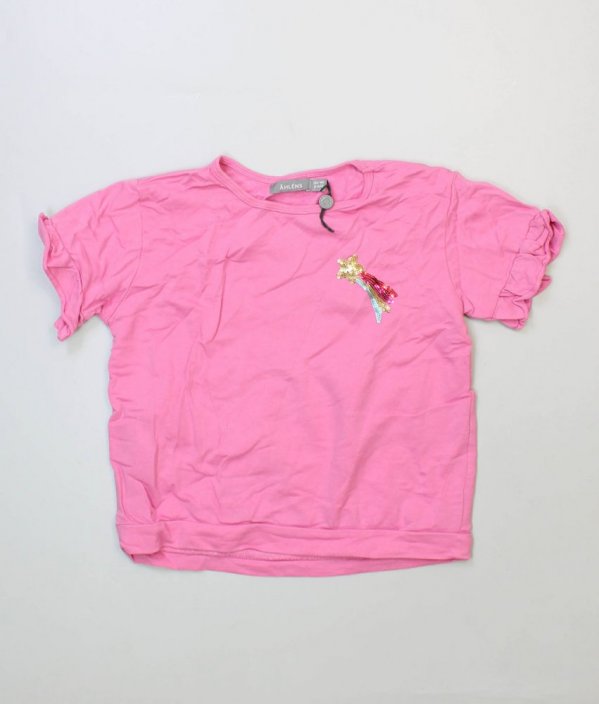 Růžové mikinové tričko