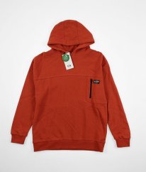 Tehlová silnejšia mikina C&A