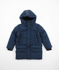 Tmavě modrá zimní bunda C&A