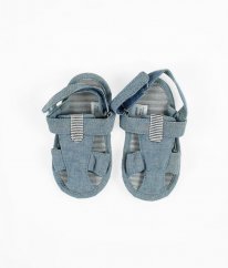 Modrošedé sandálky (EU 19)  MOTHERCARE