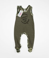 Zelený overal NEW BABY