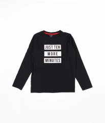 Černé triko s nápisem PRIMARK