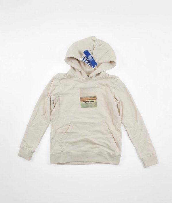 Béžová silnejšia mikina JACK & JONES