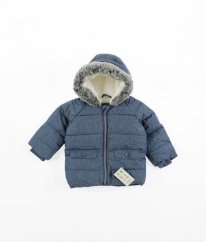 Modrošedá zimní bunda GEORGE